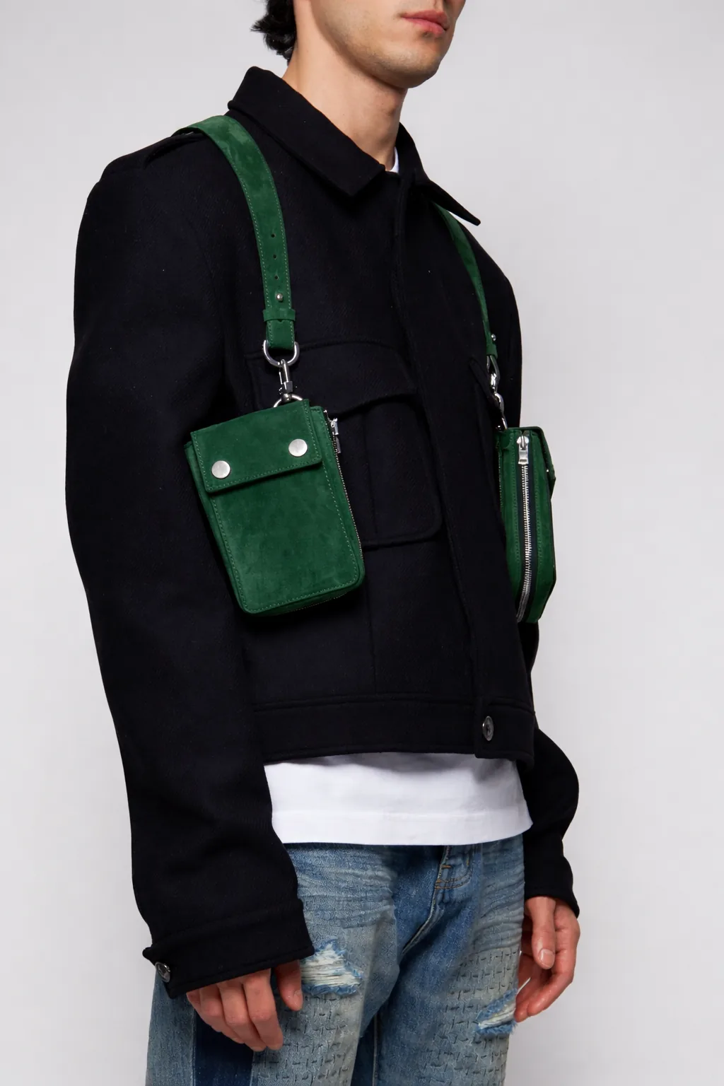 Goldy Brown Harness — studio